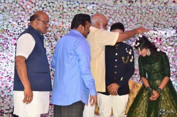 Celebs at Talasani Srinivas Yadav Daughter Wedding Reception